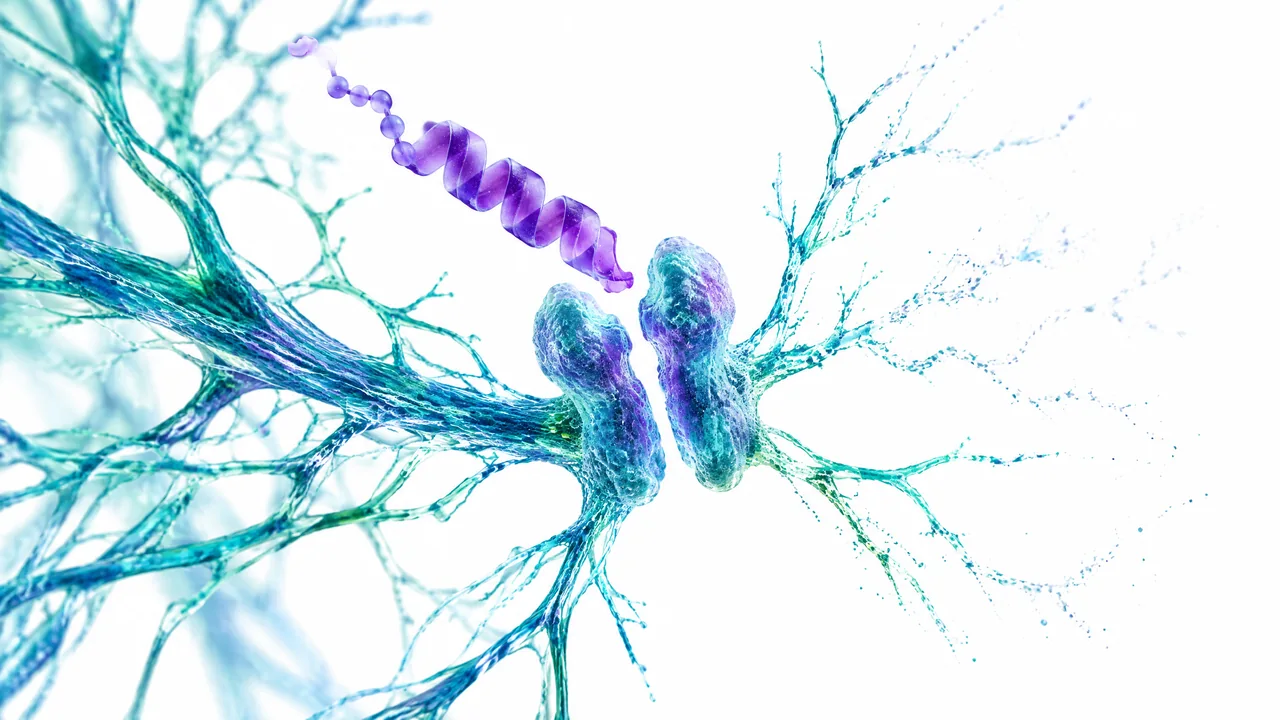 Original conceptual science illustration for ARA-290; the adjoining labelled figure separates established biology from observed and unverified findings.