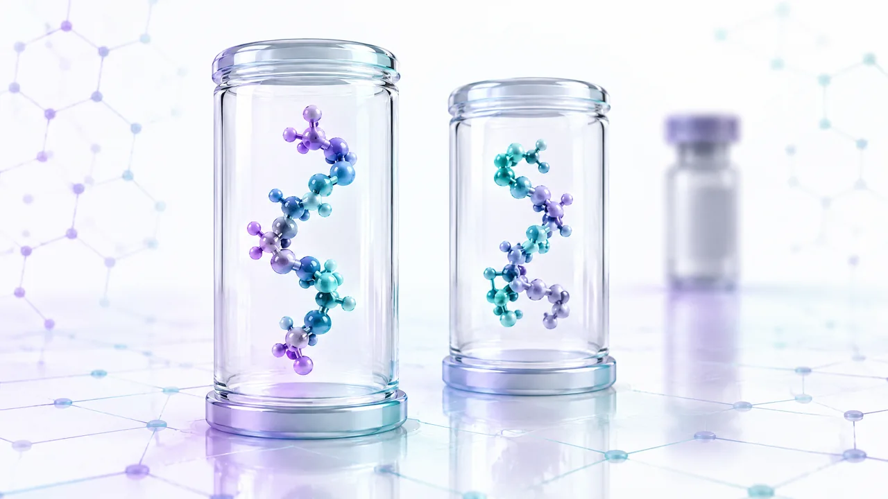Original conceptual science illustration for Adamax; the adjoining labelled figure separates established biology from observed and unverified findings.