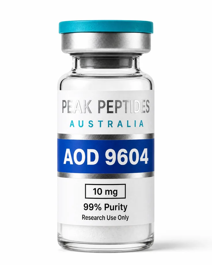 Peak Peptides Australia AOD-9604 10 mg vial