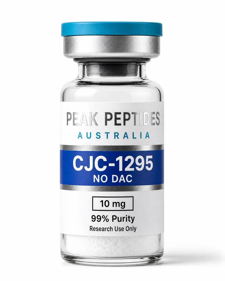 Peak Peptides Australia CJC-1295 No DAC 10 mg vial