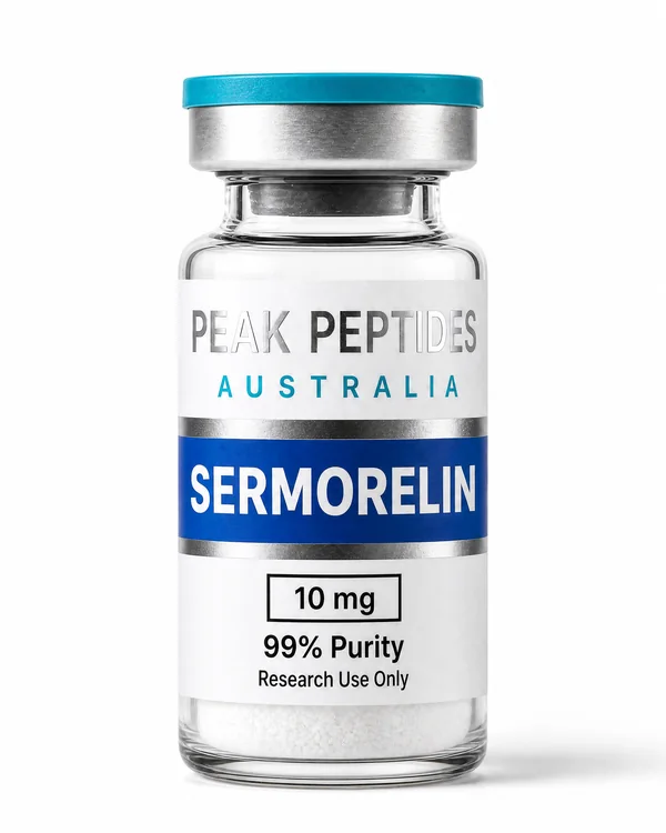 Peak Peptides Australia Sermorelin 10 mg vial